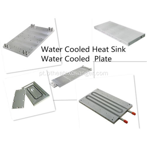 Dissipador de calor/placa de refrigeração água/radiador